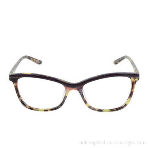 High quality designer handmade acetate glasses in black
